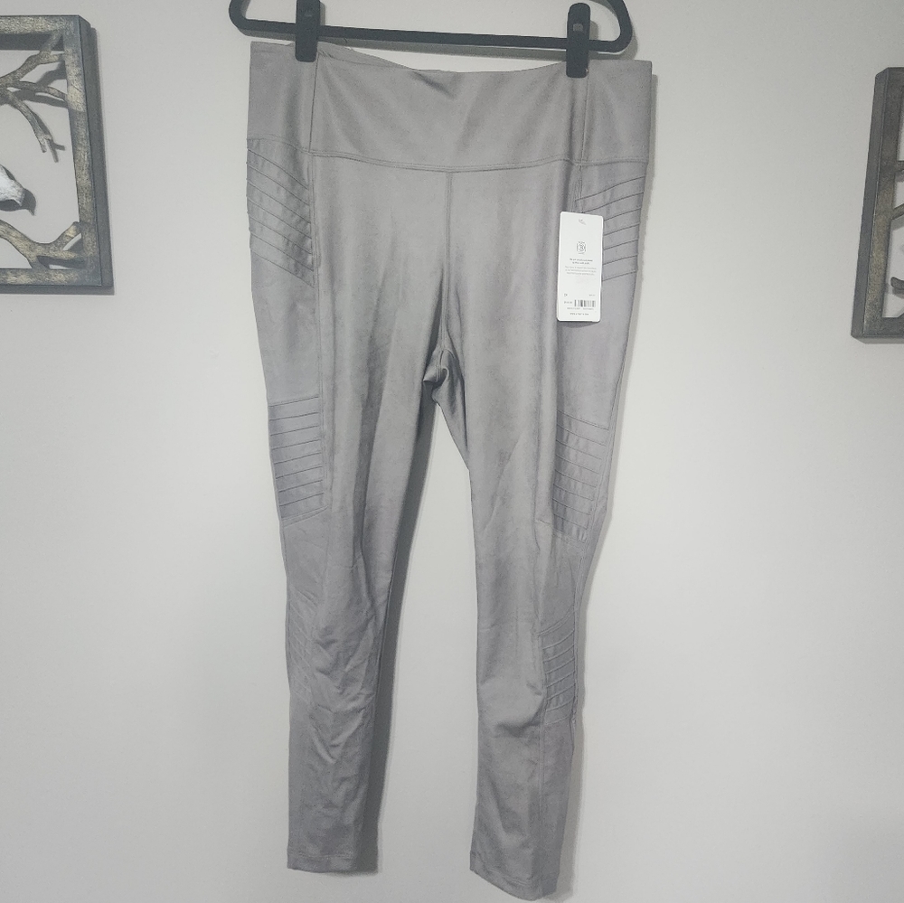 NWT Athleta Delancey Gleam Moto legging  sz 2X
